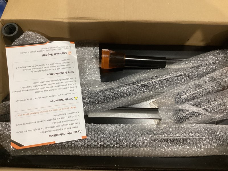 Condition photo showing Good Condition for Adjustable Height Car Step Stool with Handrail for RV, SUV & Truck - 4 Legs & Handrail Height Adjustable, Heavy Duty 800 lbs Capacity, Non-Slip Safety Step Assist for Elderly, Seniors & Mobility Aid