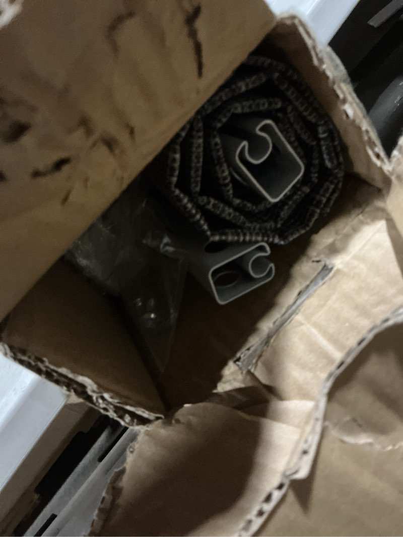 Condition photo showing As Is for Veehoo Chewproof Elevated Dog Bed - Cooling Raised Pet Cot, Breathable Mesh, Washable & Non-Slip for