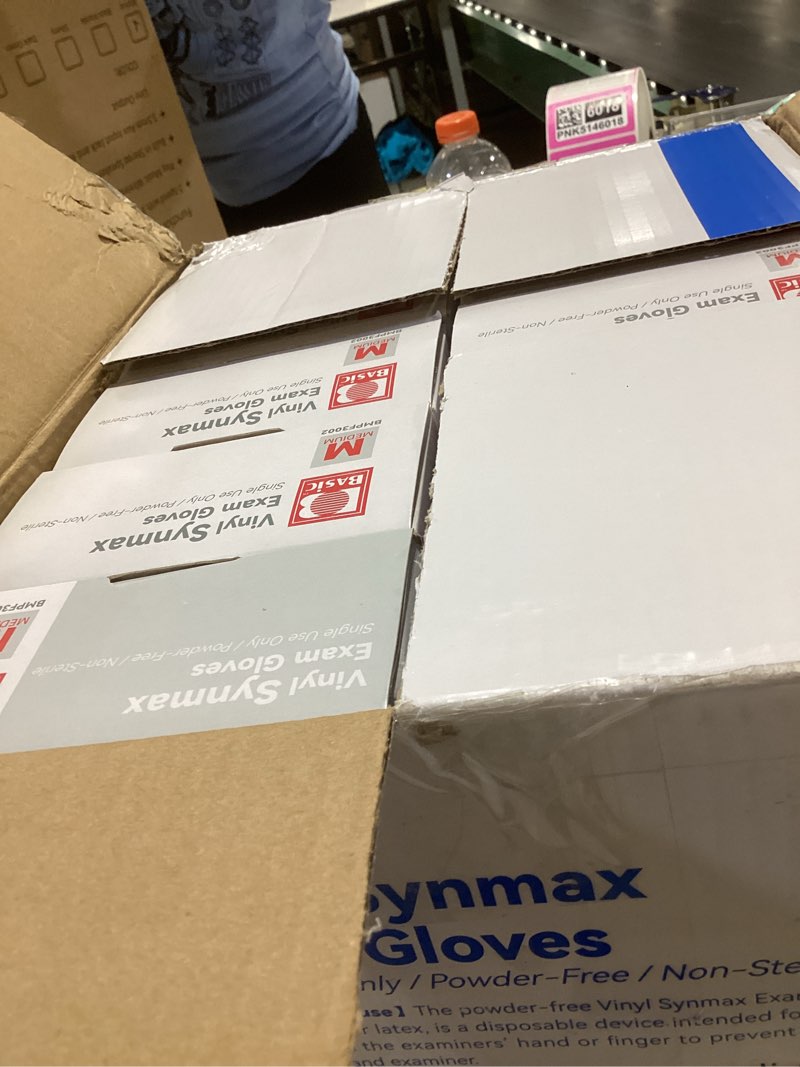 Condition photo showing Good Condition for jointown basic medical synmax vinyl exam gloves - latex-free & powder-free - medium, bmpf-3002(case of 1,000) medium of 1000