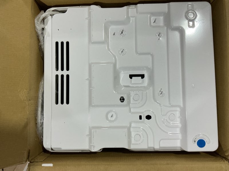 Condition photo showing As Is for midea 12,000 btu u shaped smart inverter window air conditioner - cools 550 sq ft, ultra quiet with open window flexibility - alexa/google assistant compatible - 35% energy savings, remote (updated) 12,000 btu (updated)