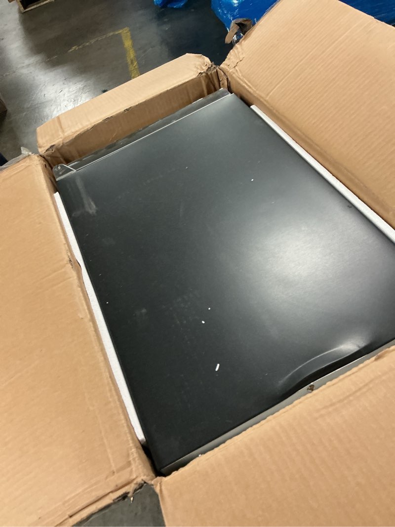Condition photo showing As Is for edgestar ib450ssp 50 lb. 15 inch wide undercounter clear ice maker with drain pump stainless steel