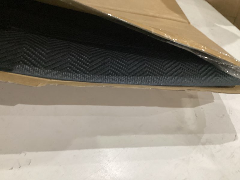 Condition photo showing Good Condition for ukiss 9/10"" extra thick cushioned anti fatigue kitchen mat, waterproof high density foam standing desk mat, non-slip ergonomic comfort mat for kitchen, office,workstation (black, 20" x 32") black 32"l x 20"w x 0.8"th