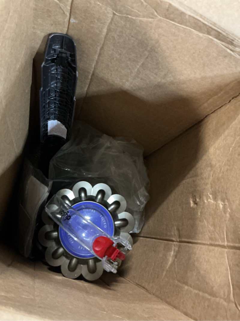 Condition photo showing As Is for dyson ball animal 3 upright vacuum, corded, 290aw, de-tangling motorbar cleaner head for all floors, 3 suction modes