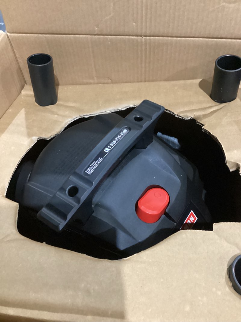 Condition photo showing As Is for   craftsman cmxevxa18115 5 gal 4hp wet/dry shop vac po4019711 ...