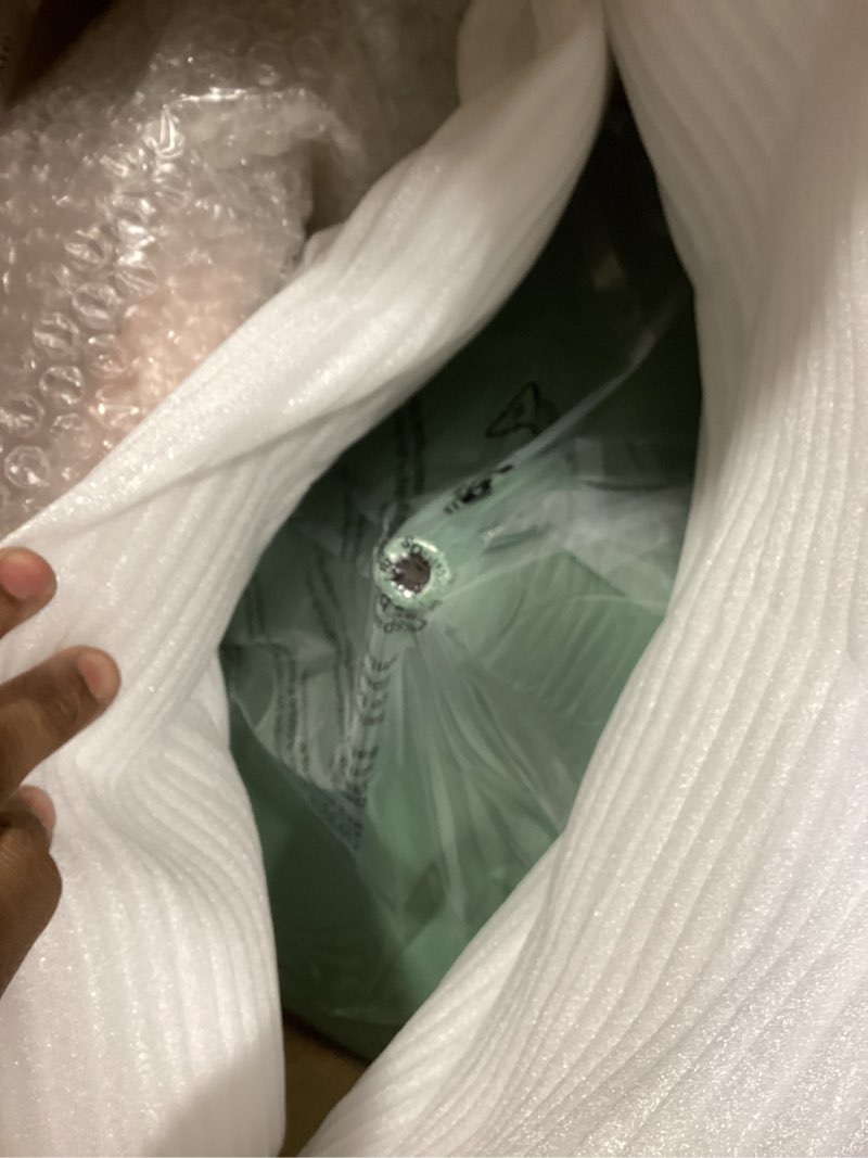 Condition photo showing Good Condition for KCO Lighting Nordic Modern Macaron Pendant Light 3-Pack Farmhouse Barn Pendant Light Colorful Pendant Lighting Kitchen Island Lights Ceiling Hanging Over Island (Big) Large-Pink/Green/Yellow