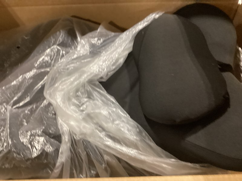 Condition photo showing Good Condition for sweet spot pillow – ergonomic memory foam wedge pillow with 27° angle for perfect positioning provides contoured waist & neck support for couples – ideal for sleeping, reading & acid reflux relief black sweet spot pillow