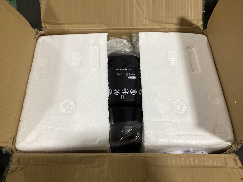 Condition photo showing Good Condition for bonsaii 12-sheet micro cut shredders for home office, 60 minute p-4 security level paper shredder for cd, credit card, mails, staple, clip, with jam-proof system & 4.2 gal pullout bin c266-b 12 sheet-6 0mins