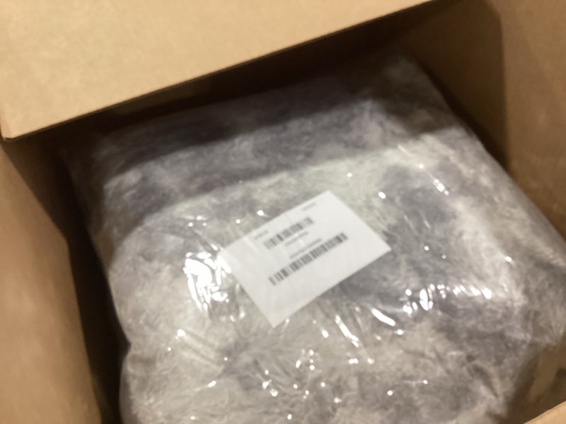 Condition photo showing Good Condition for ophanie tie-dyed grey&white 8x10 area rugs for living room, large shag bedroom carpet, big indoor thick soft nursery rug, fluffy carpets for boy and girls room dorm home decor aesthetic tie-dyed grey & white rectangular 8' x 10' (rectangular)