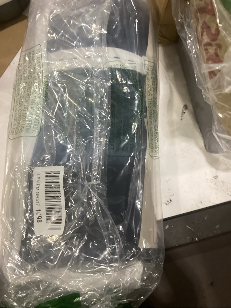 Condition photo showing As Is for navy blue pinch pleated 84 inch long linen curtains 2 panels set for living room track system curtains neutral modern elegant light filtering semi sheer linen blend pinch pleat drapes 84 length navy blue 40"w x 84"l (pack of 2)