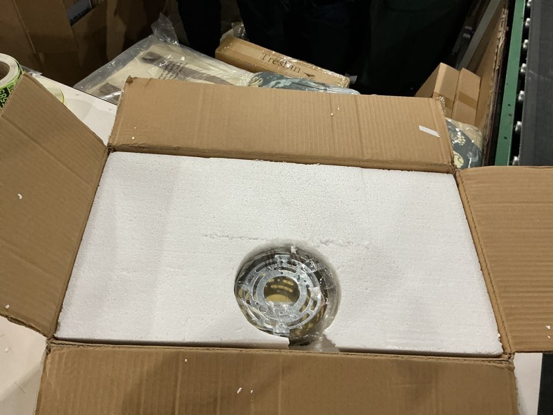 Condition photo showing New/Like New for 22" Bathroom Light Fixtures, 3-Lights Bathroom Vanity Light Over Mirror with Clear Glass Shade, Modern Gold Wall Sconce Vanity Lighting for Bath, Kitchen, Living Room, Hallway Gold 3 light-clear glass shade