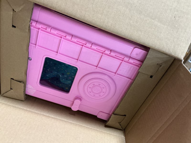 Condition photo showing Good Condition for Barbie Camper, Doll Playset with 50 Accessories, Transforms into Truck, Boat & House, Includes Pool, 3-in-1 Dream Camper (Amazon Exclusive)