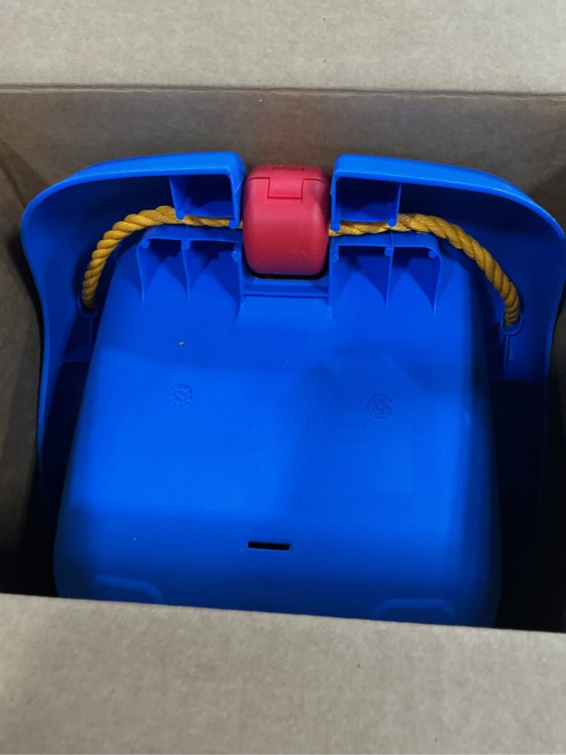 Condition photo showing New/Like New for little tikes 2-in-1 snug  n secure blue swing for baby and toddlers  ages 9 months - 4 years