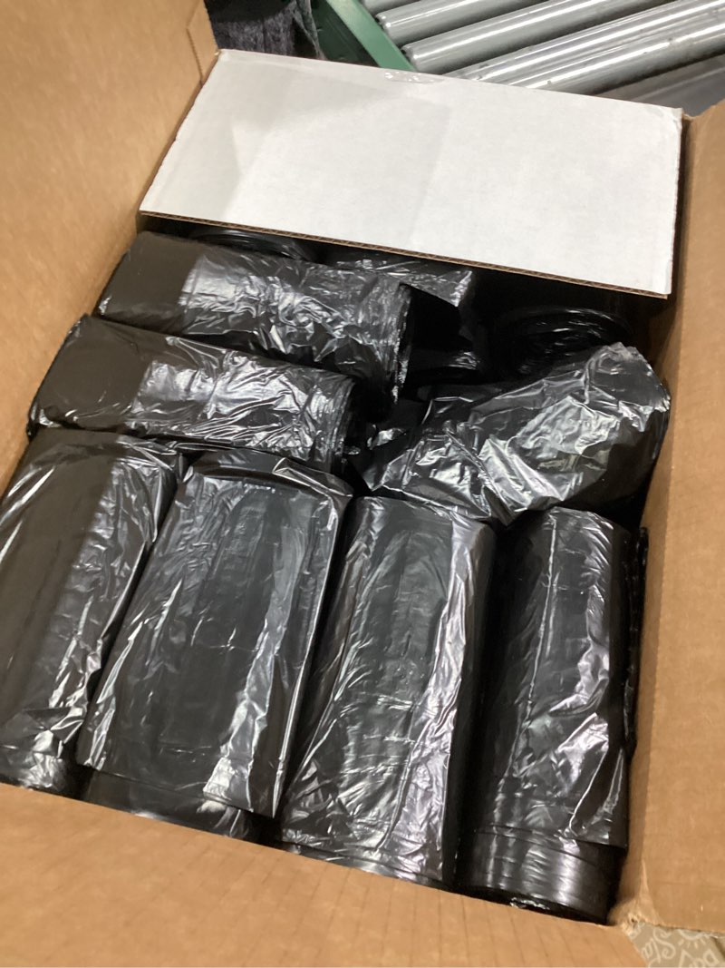 Condition photo showing As Is for Reli. SuperValue 13 Gallon Trash Bags | 1000 Count Bulk | Tall Kitchen | Can Liners | Black Multi-Use Garbage Bags