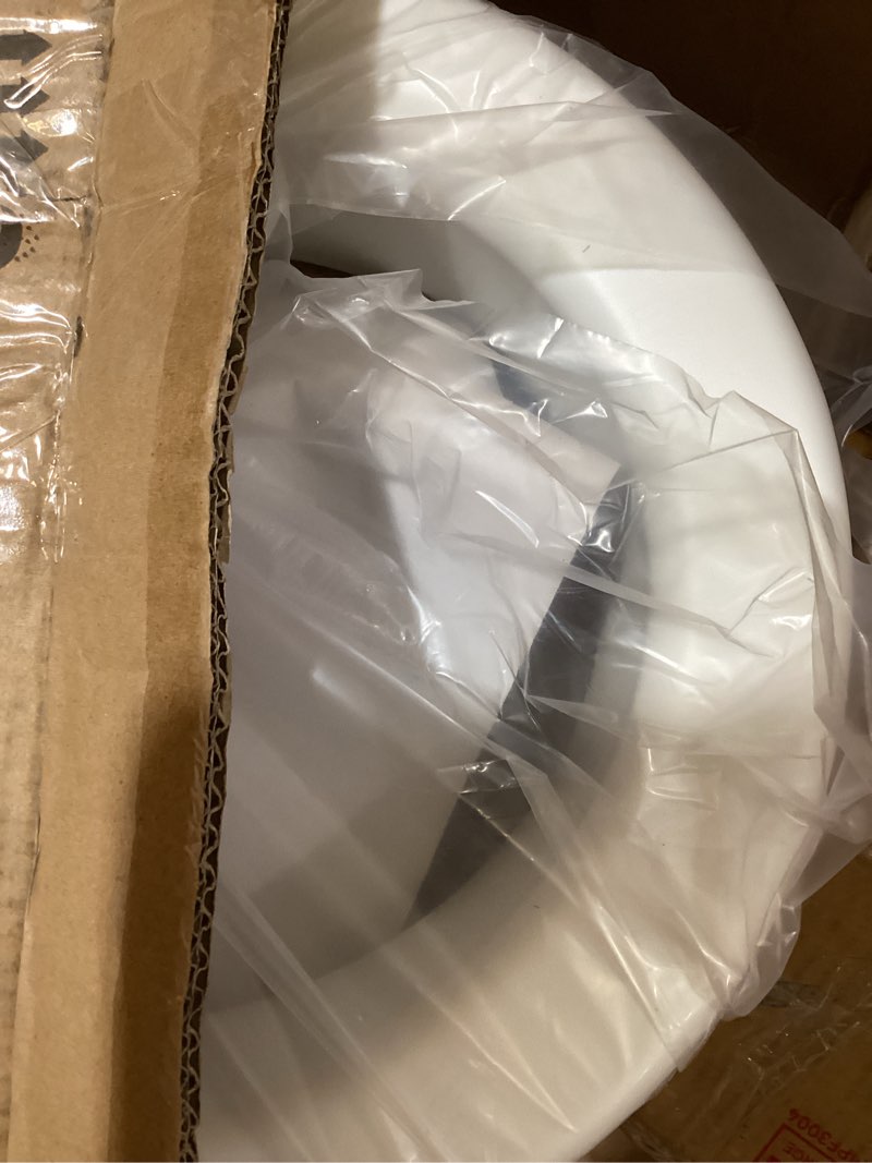 Condition photo showing Good Condition for carex toilet seat riser, round raised toilet seat adds 3.5 inches to toilet height, for assistance bending or sitting, 300 pound weight capacity toilet riser