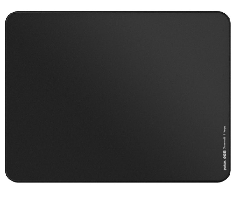 pulsar - es2 esports professional level gaming mouse pad/mat 3mm thickness anti-slip base anti-fray 