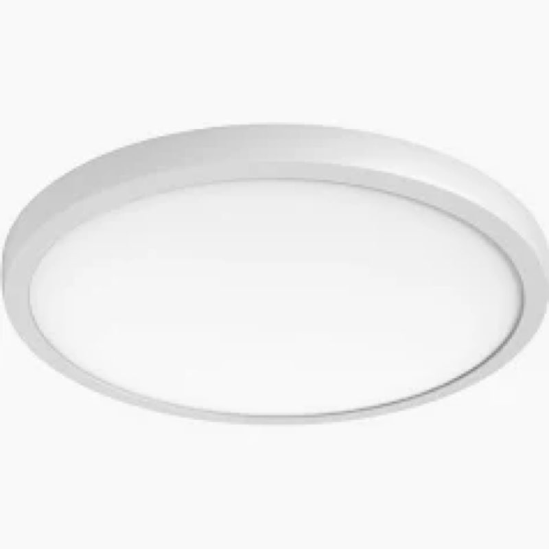 1Pack 20 Inch Large LED Flush Mount Ceiling Light, 40W,4350LM, 3000K/4000K/6000K CCT Selectable,Whit
