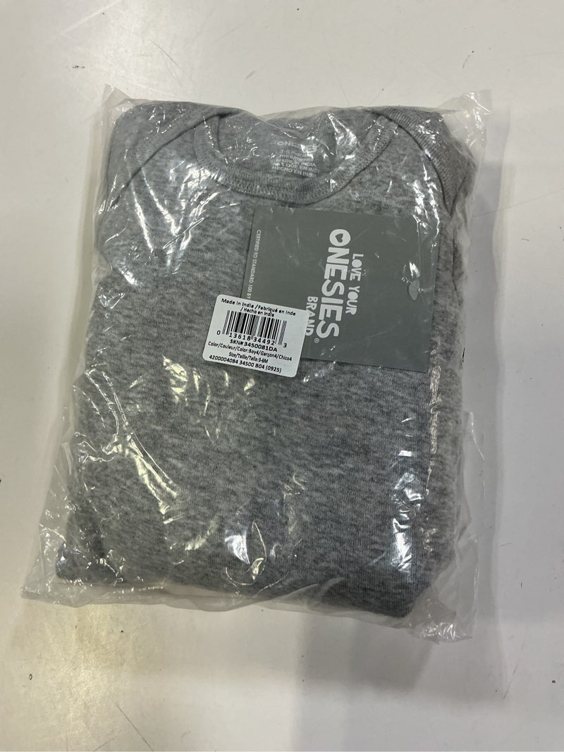 Condition photo showing New/Like New for Onesies Brand Baby Boys' 8-pack Short Sleeve Mix & Match Bodysuits 3-6 Months Solid Boy Colors