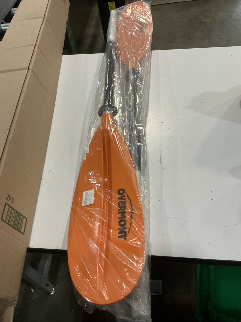 Condition photo showing Good Condition for ( 2 pack) overmont kayak paddles with leash - heavy duty aluminum alloy shaft boating oar for kayaking boating canoeing 218cm/86in - 230cm/90.5in - 241cm/95in blk 90.5‘’