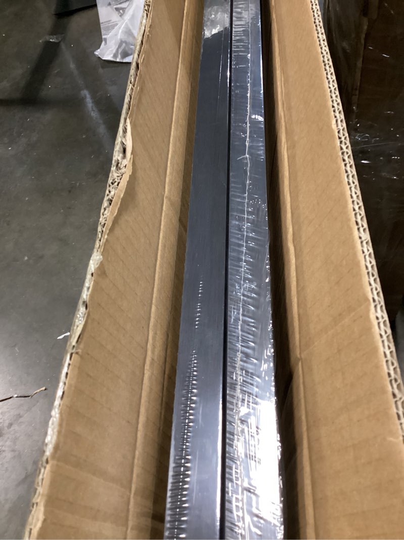 Condition photo showing New/Like New for Large Framed Modern Black and White Wall Art for Living Room, Set of 2 Abstract Geometric Print Paintings Decor, Luxury Bright Style Artwork Pictures for Bedroom Dining Room Hallway 24x36 Inch 36" H x 24" Wx 2 PCS Black and White