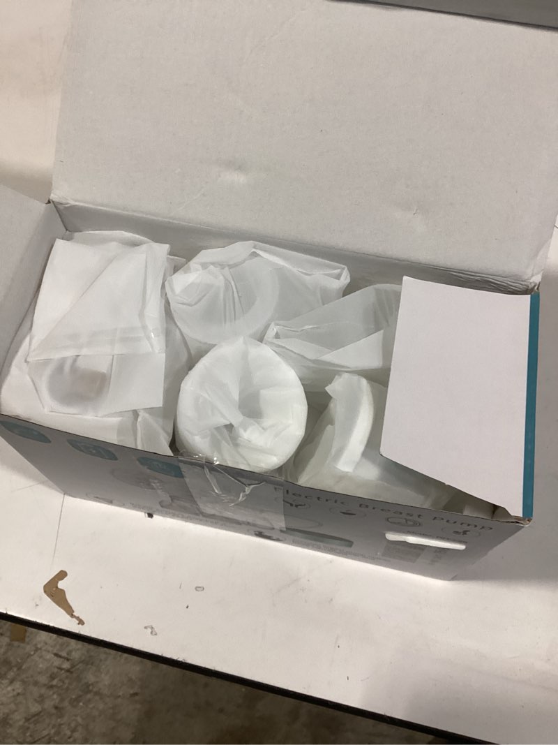 Condition photo showing New/Like New for Electric Double Breast Pump, Rechargeable & Portable Breastfeeding Pump with 3 Modes and 10 Suction Levels, Quiet Touchscreen Design Anti-Backflow