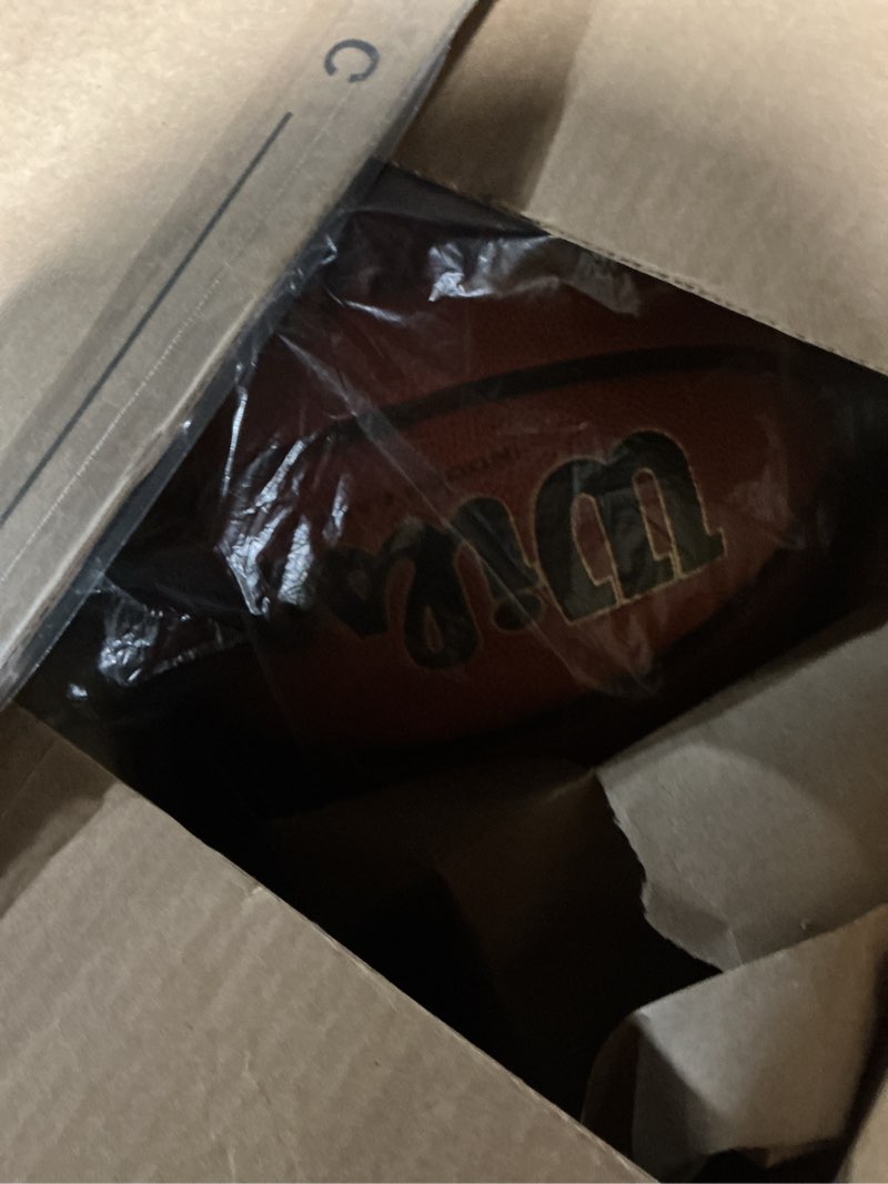 Condition photo showing Good Condition for wilson evolution basketballs brown - game ball size 6 - 28.5"