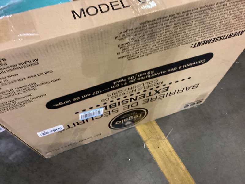 Condition photo showing As Is for Expandable Safety Gate 