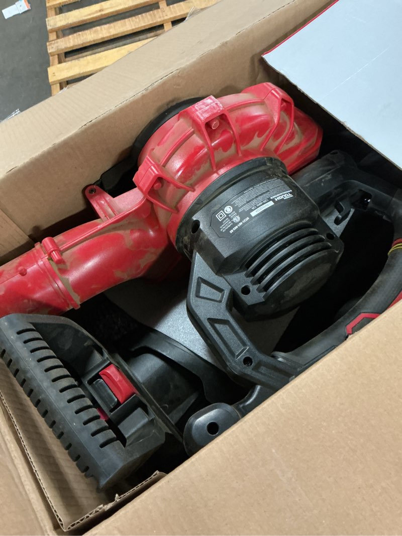 Condition photo showing As Is for hyper tough 12 amp electric blower and vac combo ht21-401-002-05 [new]