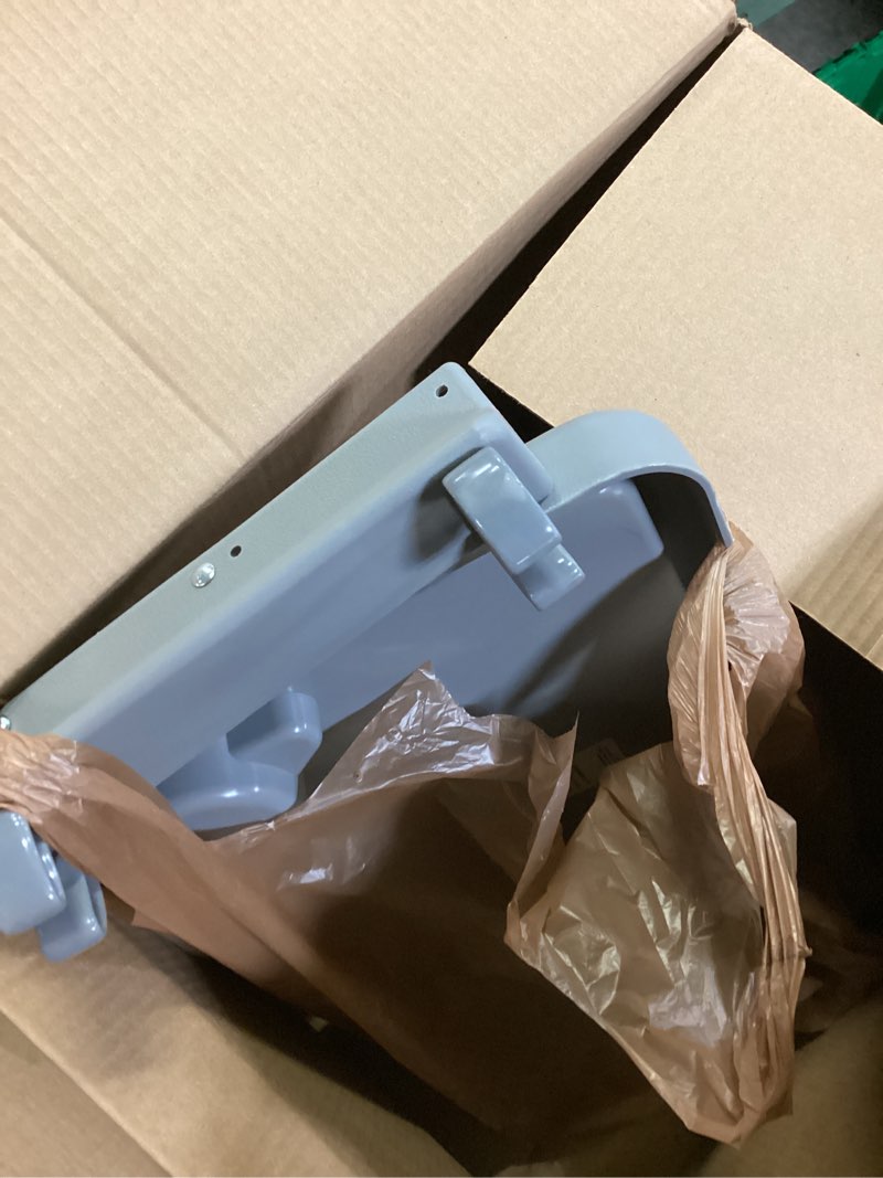 Condition photo showing As Is for DMI Walker Tray, Rollator Tray, Mobility and Walker Accessory Tray Table Fits Most Standard Walkers, Folding with Two Cup Holders and Tool Free Assembly, 16 x 11.8 inch Gray 1 Count (Pack of 1)