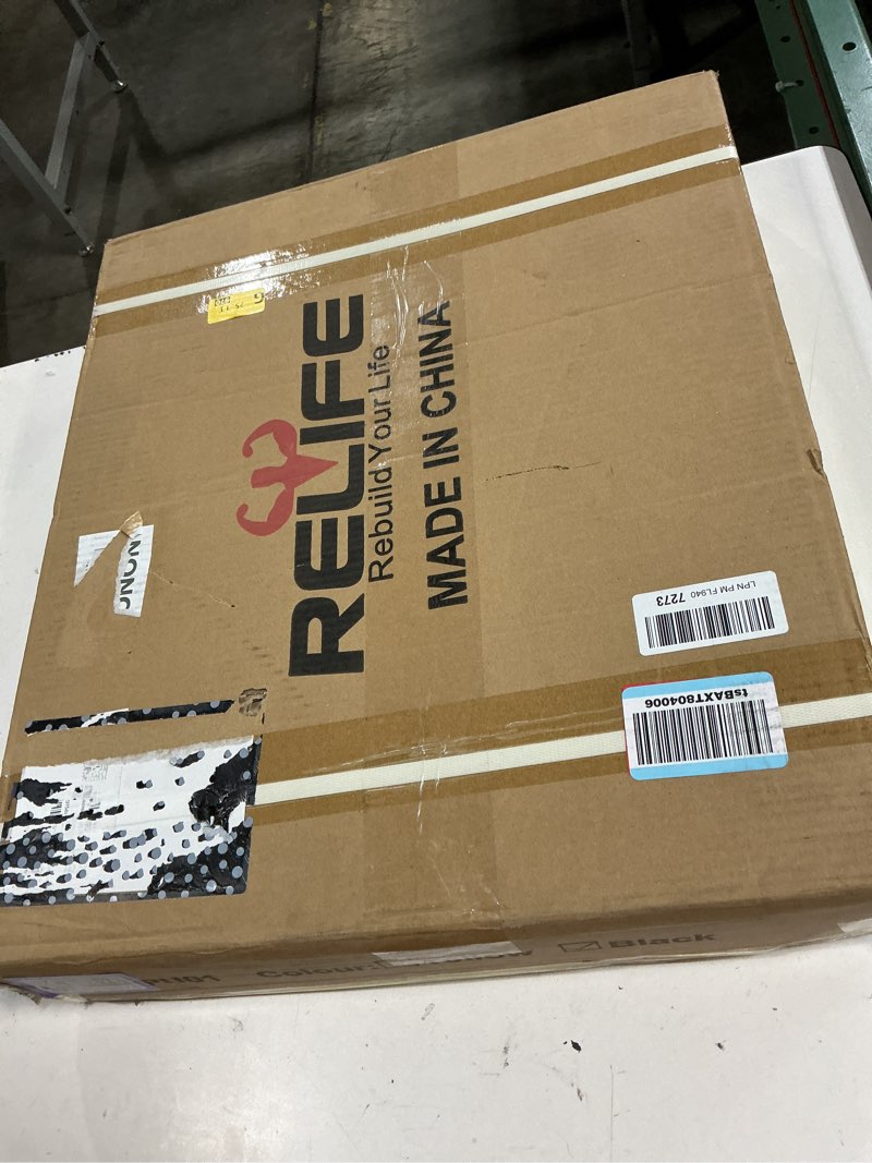 Condition photo showing New/Like New for relife rebuild your life dip station functional heavy duty dip stands fitness workout dip bar station stabilizer parallette push up stand black