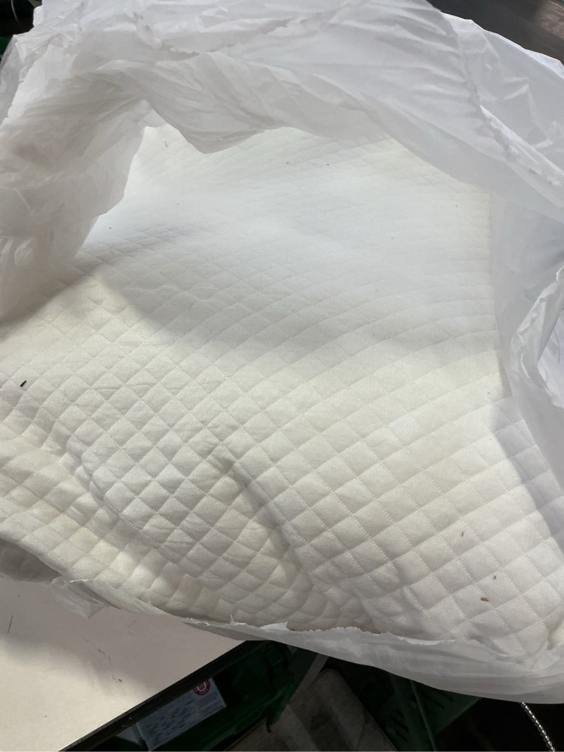 Condition photo showing Good Condition for dreamyblue signature pillow w/adjustable loft • shredded memory foam fill • neutral alignment for side, back, and stomach sleepers • washable bamboo rayon cover • certipur-us certified foam (king) king (pack of 1)