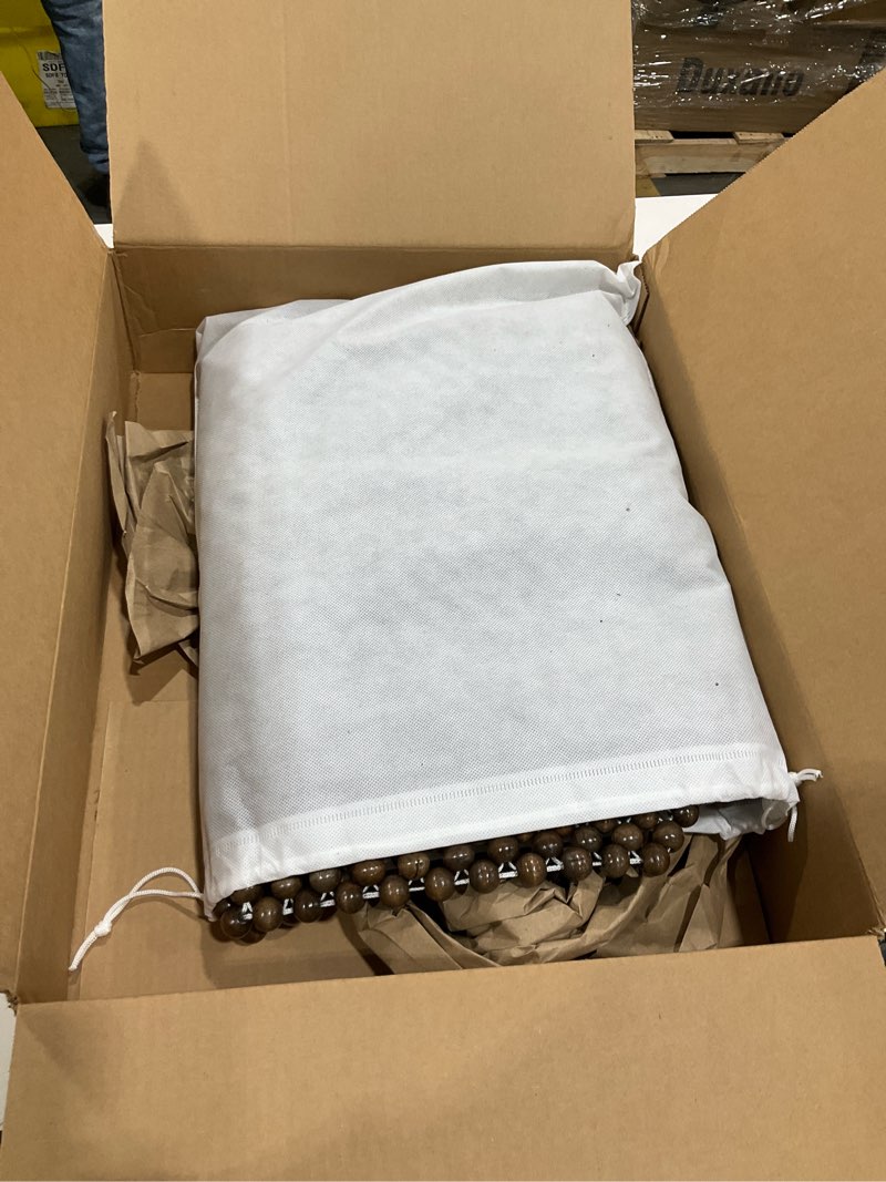 Condition photo showing Good Condition for Natural Wood Beaded Seat Cover Massaging Cooling Cushion for Car Truck. Keeps The Back from Getting Sweaty While Driving. Makes Driving More Bearable and Less Painful On Long Trips Everyday Vechicles (Pickup, SUV, Sedan, MPV)