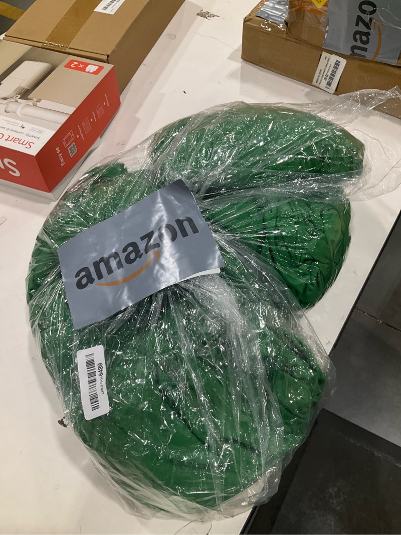 Condition photo showing Good Condition for cocktail table covers-spandex round high top table cloth 6 pack 32x43 inch-green stretch fitted christmas tablecloth for pub bistro highboy party event banquet height folding satnding tables green 32" x 43" | 6 pack