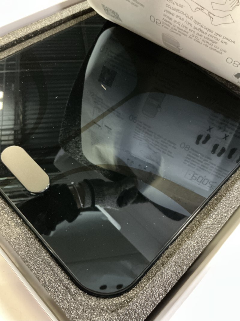 Condition photo showing Good Condition for fitdays scale for body weight and fat percentage, 8 electrodes high precision digital scale for bmi 20 body composition measurement, bathroom smart scales with large color display (fi2211wb-black)