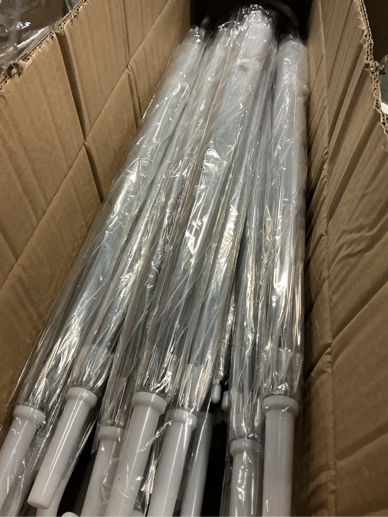 Condition photo showing Good Condition for saintrygo 20 pack clear umbrellas bulk,windproof waterproof stick wedding umbrellas with j hook handle for outdoor events