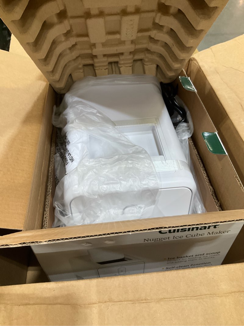 Condition photo showing Good Condition for cuisinart counter-top nugget ice cube maker, white, imc-12