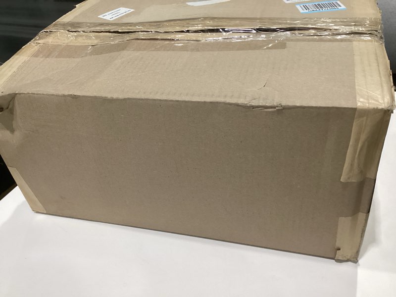 Condition photo showing As Is for box usa 10 lb. white crinkle paper packing, shipping, and moving box filler shredded paper for box package, basket stuffing, bag, gift wrapping, holidays, crafts, and decoration