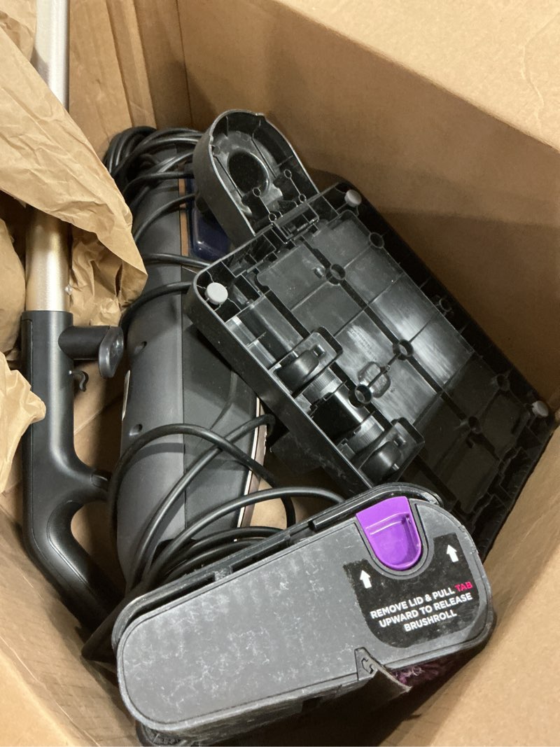 Condition photo showing As Is for shark steam pickup lightweight 3-in-1 steam mop cleaner picks up debris, deep scrubs & steam sanitizes - all at once for home with sealed hard floors like hardwood, tile & laminate, sd201