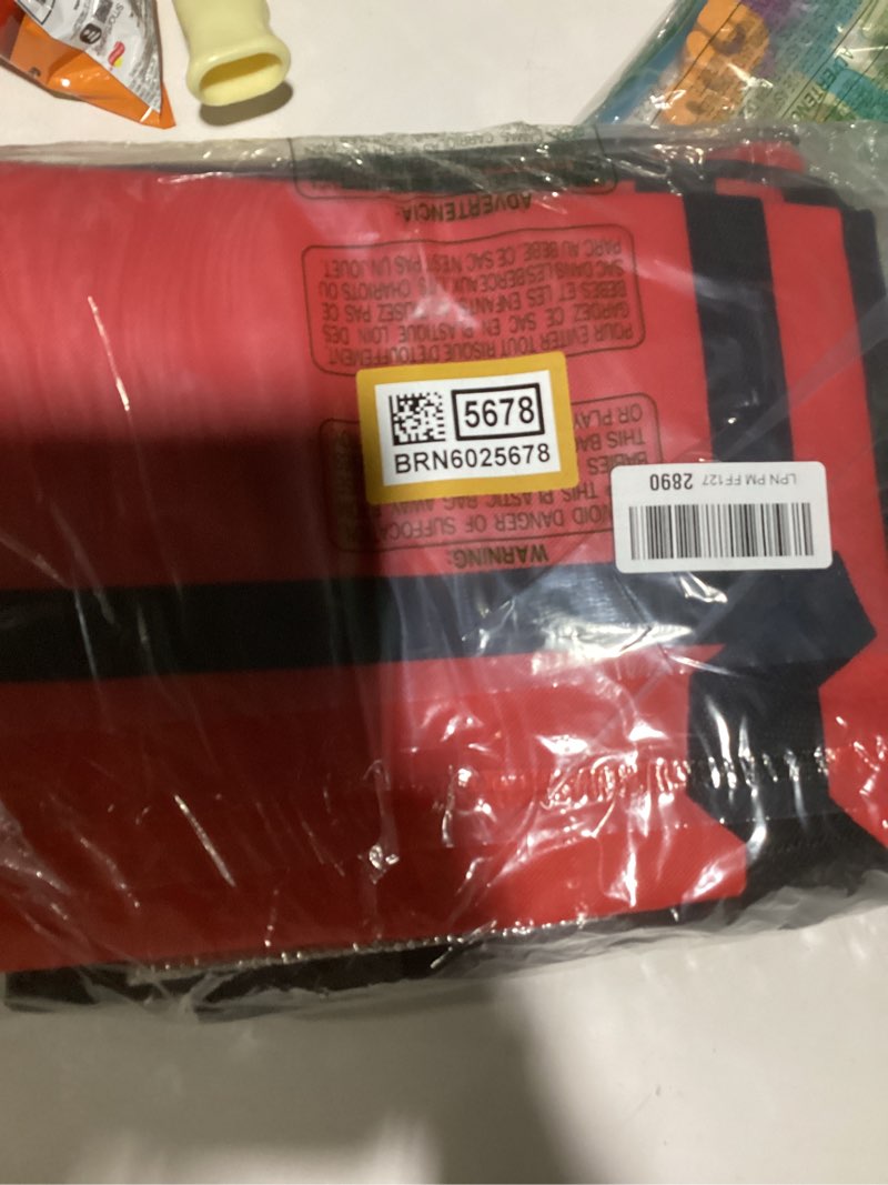 Condition photo showing New/Like New for Bodaon 2-Pack Insulated Food Delivery Bag, XXX-Large Meal Grocery Tote Insulation Bag for Hot and cold Food, Commercial, Large Capacity Reusable Warming Bag, Black + Red XXX-Large Black + Red 2