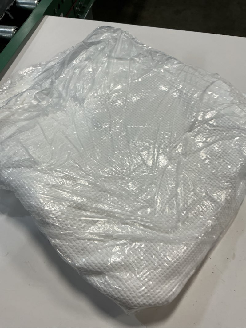 Condition photo showing Good Condition for waffle terry bath sheet (set of 2), one size, white
