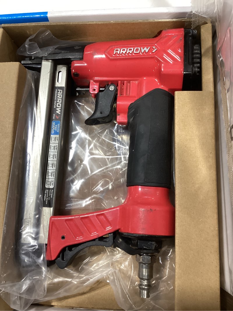 Condition photo showing As Is for pt50 pneumatic staple gun