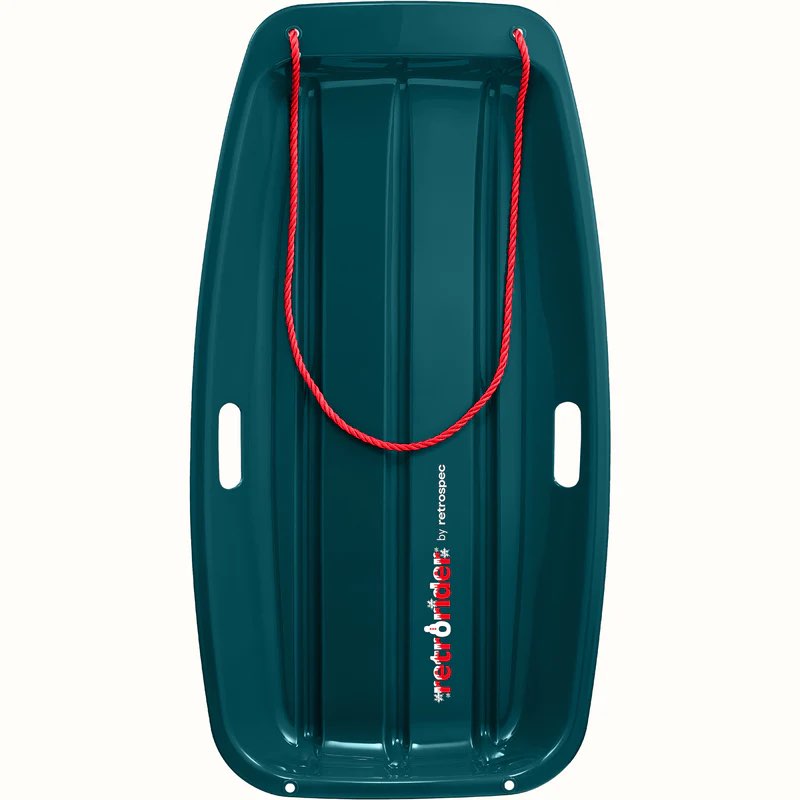  Retrospec Retrorider Toboggan Snow Sled.