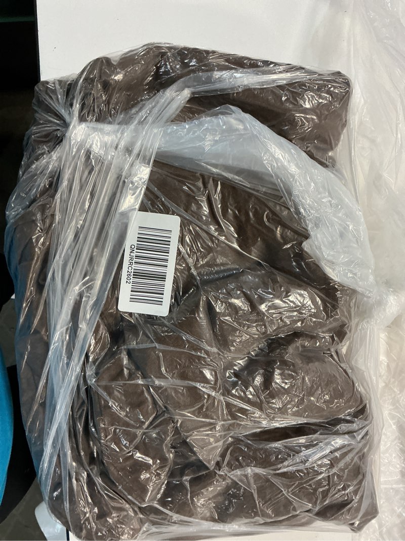 Condition photo showing Good Condition for european linen duvet cover, full/queen, espresso