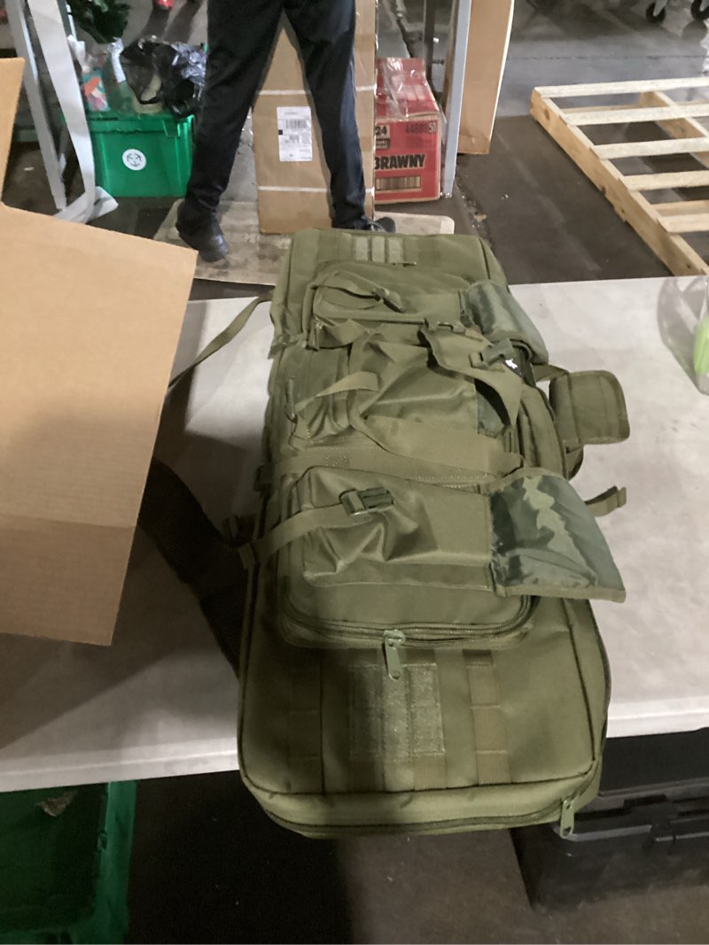 Condition photo showing Good Condition for 3 in 1 military backpack travel duffle bag for weekender gym traveling workout deployment medium (45l) black