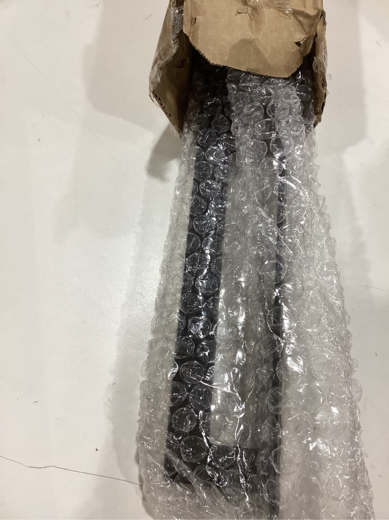 Condition photo showing Good Condition for Homode Barn Door Handle, 12" Rustic Pull Handle Heavy Duty, Matte Black Square Door Pull with Flush Long Base, for Sliding Barn Door, Gate, Shed, Garage Rectangular Pull Handle