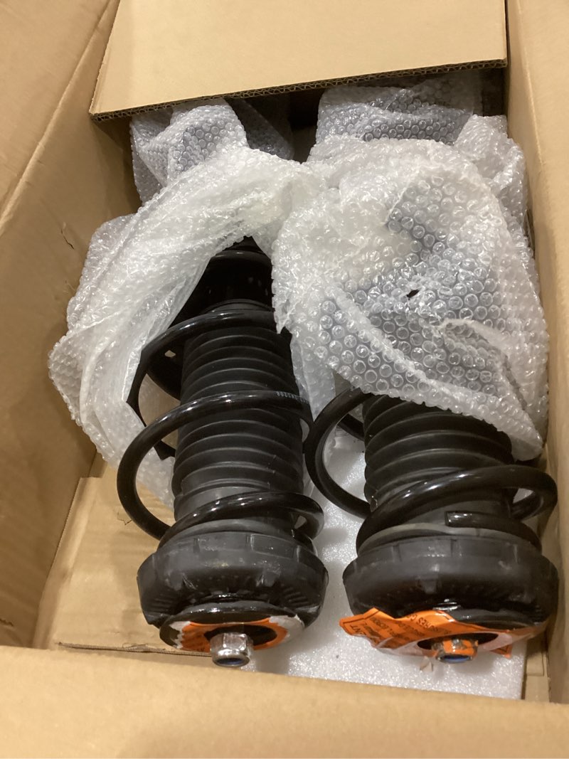 suspension strut assembly with a coil spring
