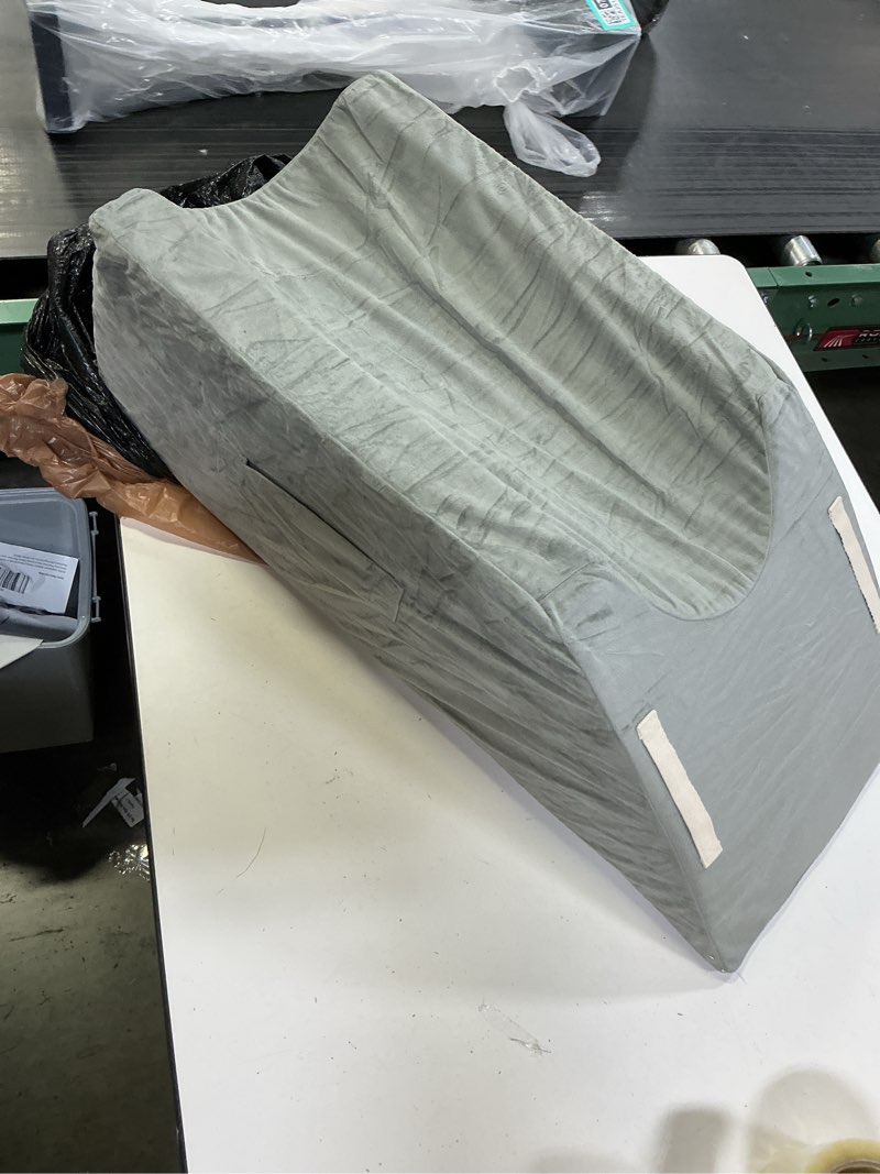 Condition photo showing Good Condition for LightEase Adjustable Leg Pillow, Leg Elevation Pillows for After Surgery, Memory Foam Knee Hip Ankle Support for Pain Relief, Recovery, Blood Circulation, Swelling, Injury, Rest