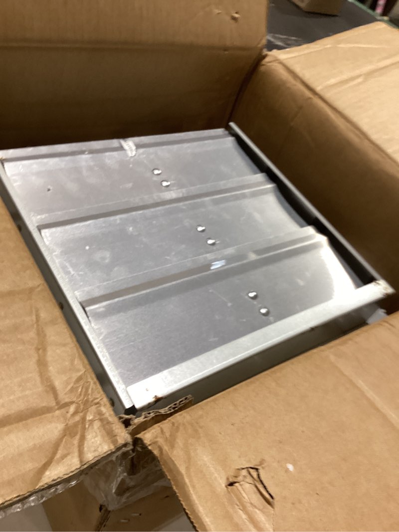 Condition photo showing Good Condition for vevor 10'' shutter exhaust fan, high-speed 820 cfm, aluminum wall mount attic fan with ac-motor, ventilation and cooling for greenhouses, garages, sheds, shops, fcc 10 inch