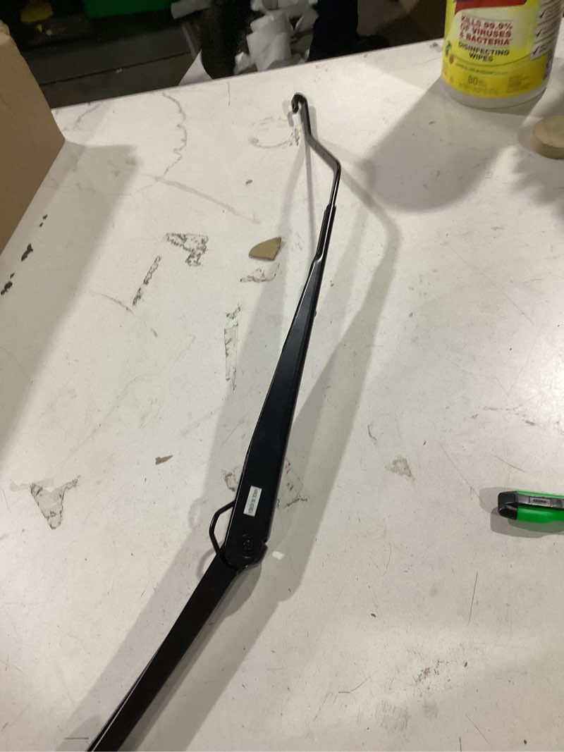Condition photo showing As Is for (similar to )windshield wiper arm front right passenger side compatible with ic corporation international replace 42820 3535050c3