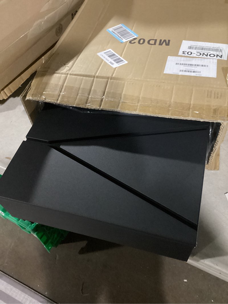 Condition photo showing Good Condition for wall-mount mailbox for house outside, security key drop box with lock and keys, steel metal mail box with newspaper compartment, 14.57 x 14.57 x 4.33 inch, black, md021 x-large x-large (14.57" x 14.57" x 4.33") black-021