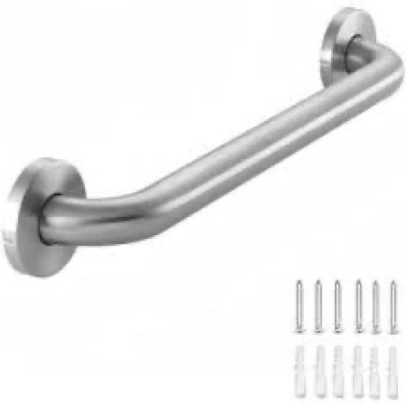Raemnaky Anti Slip Shower Grab Bar, Safety Bathroom Assist Handle, ADA Compliant Handrail, Heavy Dut